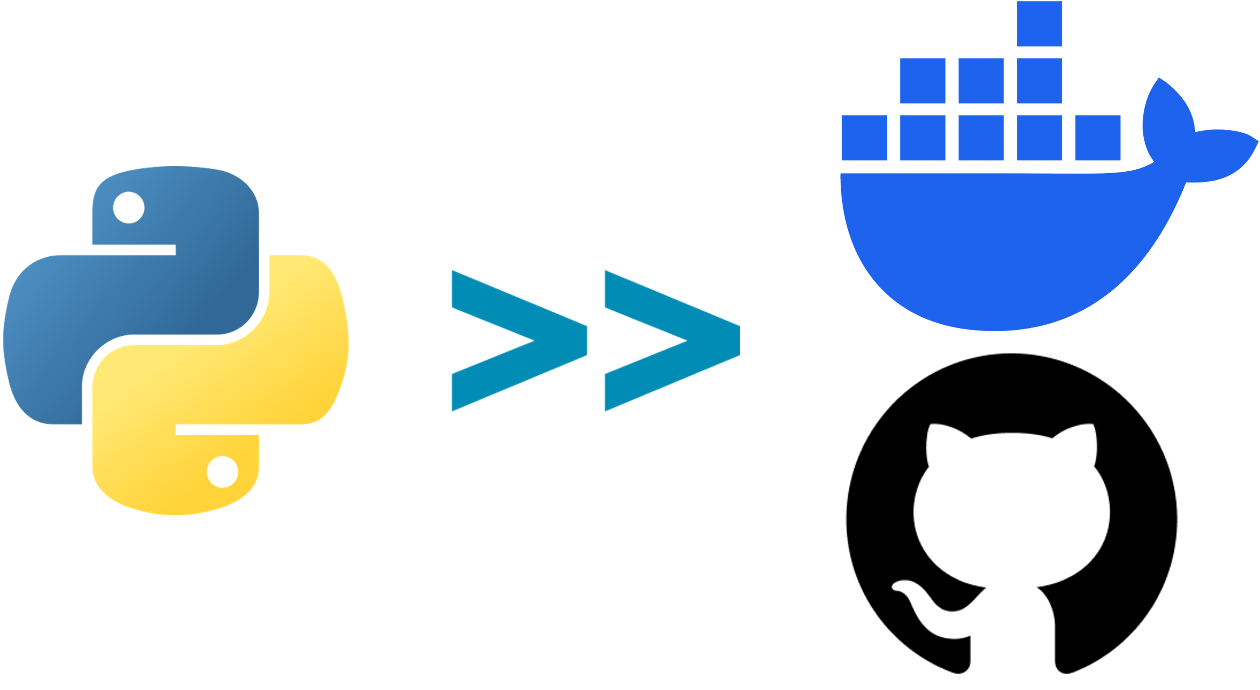 Python Docker GitHub Version Control Container Smooth Deployment